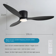 Plafondventilator met Verlichting - 106cm - Afstandsbediening - Plafondlamp - Zwart - Slaapkamer - LED - Timer - 6 Standen - PlafondventilatorProduct Beschrijving Evolar EVO-CF52MB12 Plafondventilator - Zwart - 132cm - 6 Standen - Afstandsbediening