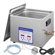 Ultrasoon reiniger - Draagbaar - Professionele Ultrasone Reinigingsapparaat - 40kHz - 220V - Reinigingsapparaat voor Sieraden en Brillen - 316 RVS - 3L - Zilver