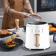 Digitale Airfryer - Hete Luchtfriteuse - Airfryer XXL - 8 Liter Inhoud - 6 Automatische Programma's - Digitaal Display -