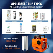 Mok personaliseren - Mok pers - Mok pers machine - Draagbare mokpersmachine - 320W