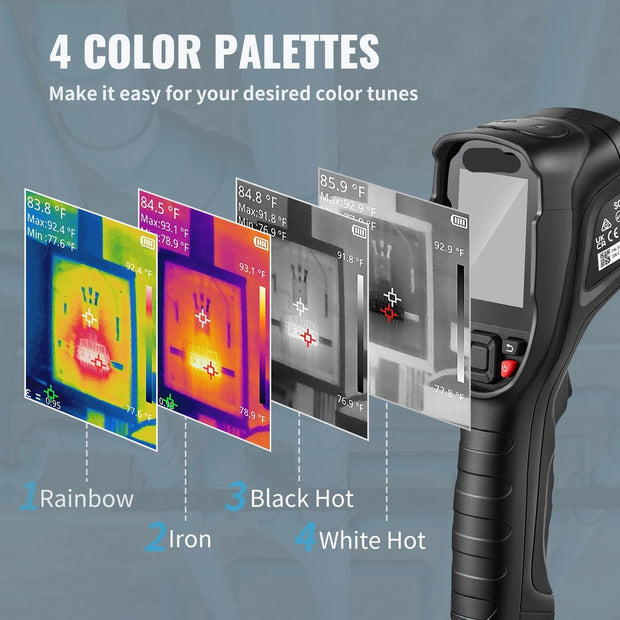 Thermal Imaging Camera - 550℃ Infrared - Thermal Imaging Camera - High Image Quality - 240x180 Pixels - Thermal Camera - Thermal Image