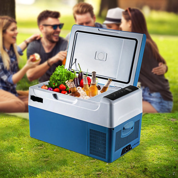 Car Fridge Compressor - 22L - Car Fridge Mini - 546x294x305cm - Mini Koelkast - APP of handmatige bediening, voor thuis, auto's, boten