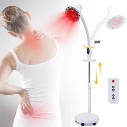 Infrared lamp - Infrared lamp for muscles - Infrared lamp joints - Adjustable Temperature Heat Lamp -