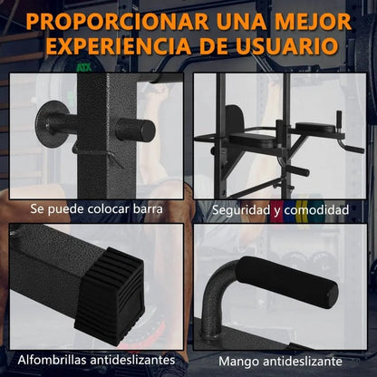 Pull up station - Fitness bank - Homegym - Fitness station - Krachtstation - Dipping Station