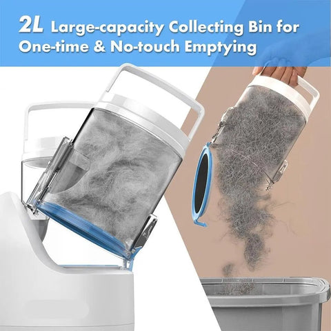 Professionele Hondenfohn - Hondentondeuse - Trimset 5-in-1 - Trimmer - Stofzuiger - Borstel - Dieren - Katten - Honden