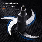 Elektrische Groentesnijder Multifunctioneel - Vleesmolen - Gehaktmolen - Uiensnijder - Zwart