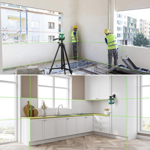 Bouwlaser - Laser Waterpas - Laser Zelfnivellerend - Rotatielaser - Bouwlazer - Bouwlaser Roterend - Laserwaterpas Zelfnivellerende - Laserwaterpassen