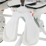 Luxe Kinderwagen - Luxe Kinderkoets - Luxe Babywagen - Luxe Baby Koets - Baby Koets - Kinderwagen - Babywagen - Kinderkoets - Inklapbaar - 3 In 1 - 9KG - Wit - Tweeling