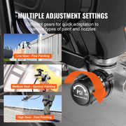 Airless Verfspuitsysteem - 750W - 3000PSI Spuitpistool - Hoge Druk Verfspuit - met 15m Hogedrukslang - 1.2 l/min Maximale Stroom - Zwart