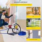 Professionele hoge druk verfspuit - Airless Spuitmachine - 1800W