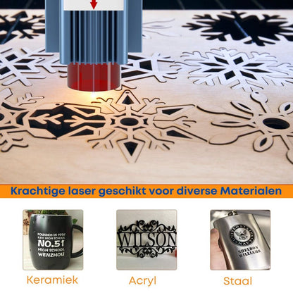 Laser Graveermachine - Ultra-Dunne Laser - Graveermachine - Laser cutter - Hout Acryl Laser Snijmachine