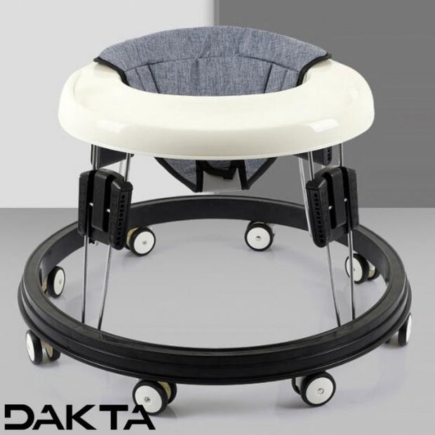 Loopstoel Baby - Loopstoeltje Verstelbaa - Loopwagen - Loopstoelen Meisje / Jongen - 6 tot 18 maanden - Grijs