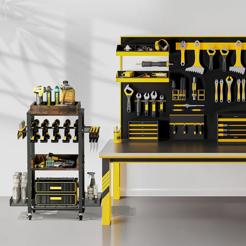 Gereedschapstrolley - Gereedschapswagen - Gereedschapskarren - Werkplaatswagen - Gereedschapswagen verrijdbaar