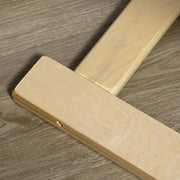 Stoel - Fauteuil - Relaxstoel - met Verstelbare Voetensteun - 5 Standen - 66.5x94x100 cm - Stevige Structuur - Wit