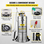 Tuinsproeier - 12L - Ultrasone Nevelmachine - Rvs - Nevelmachine -  Geschikt voor Huis Tuin Toeristenvoertuigen Speciale Voertuigen - Zilver