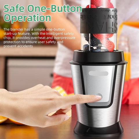 Multifunctionele Keukenmachine 3-In-1 - 700W - 1.2 liter - Makkelijk Schoon Te Maken - Compact - Juicer - Maler - Blender - Hakmolen - Smoothie - Mixer