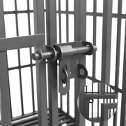 Hondenbench - Bench - Bench voor Honden - Kennel - 95x57x81 cm - 18kg - Zwart