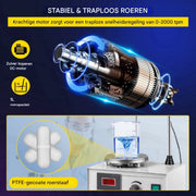 Magneetroerder met verwarmingsplaat - Magneetroerder - Magnetische Agitador