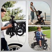 Buggy - Strollers - Pushchair - Prams and Buggies - 7 in 1 foldable tricycle - For 6m+ to 5 years