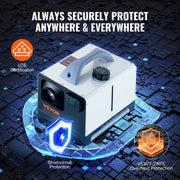 Auto Diesel Luchtverwarmer - Alles-In-ééN - 5-8 Kw - Met 30m Afstandsbediening En Lcd-Scherm - Snelle Verwarming, Geluidsarm, Draagbare Autoverwarmer Voor Auto'S, Campers, Vrachtwagens, Tractoren, Garages, Hutten, Buiten Kamperen - Wit