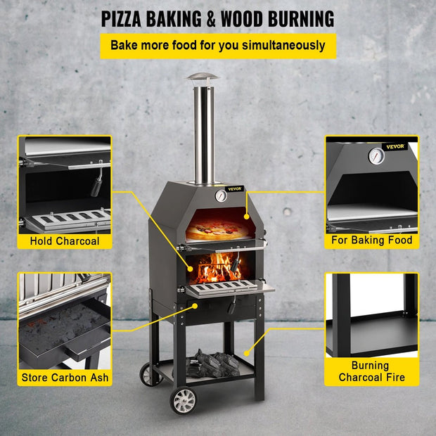 Pizza oven - Pizzaovens - Pizza oven buiten - Pizzaovens voor buiten - Houtgestookt