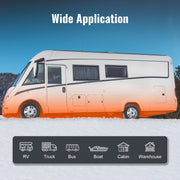 Auto Diesel Standkachel - 5KW - 12V - Auto Heater - Luchtverwarmer - met Digitaal-display en Afstandsbediening - voor Auto's, Campers, Boten, Vrachtwagen - Oranje