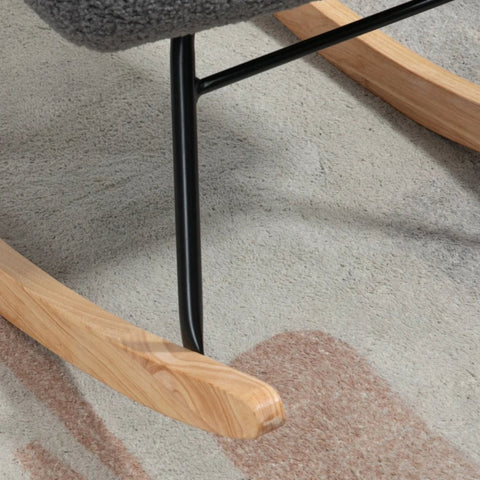 Rocking chair - Chairs - Furniture - Relax armchair - Grey