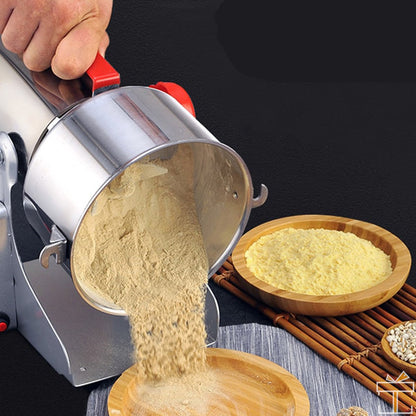 Professionele Elektrische Graanmolen - Spice Grinder - Kruidenmolen - Kruiden Maler - RVS - 2500W - 800 gram