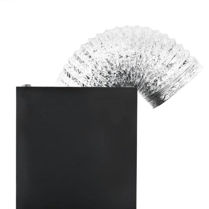 Afzuigkap - 60 cm -Onderbouw - Afzuigkappen - Met koolstoffilter - Schuin - Zwart