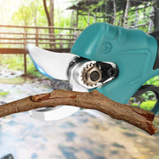 Accu snoeischaar - Accu-takkenschaar - elektrische boomschaar - tuinschaar - 21V - snijdiameter: 10/15/20/30 mm - Blauw