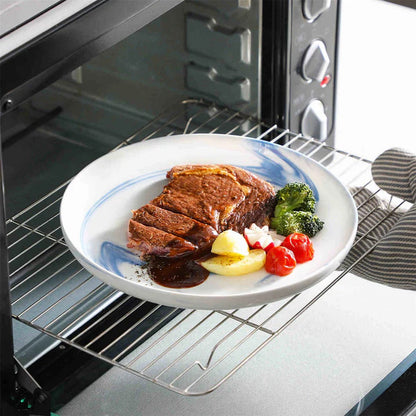Luxe Serviesset – 18 delig – 6 persoons – Porselein - Bordenset – Dinner platen – Dessertborden - Kommen - Wit