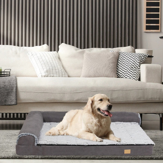 Hondenmand orthopedisch - Wasbare hoes - Hondenbed - Honden bed - 120x90x25cm - Maat XL - German shepherd - Labrador - Golden retriever