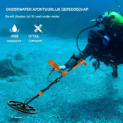Waterdichte Professionele Metaaldetector - Geschikt voor Onder Water Gebruik - Inclusief Accu