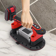Elektrische Tegel Installatie Tool - Tegelzuignap - Tegellegger Zuignap - Slip-Proof - Enkele Zuignap - Elektrisch - 80KG - 30/240cm - 2x Accu