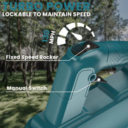 Elektrische Luchtblazer - Bladblazer - Sneeuwblazer - Veegmachine - Draadloos - Verstelbare Standen - Lichtgewicht - Comfortabel gebruik - Tuin Gereedschap - 200 Km/h - 18V - Onderhoudsvrij - Professionele en Thuisgebruikers