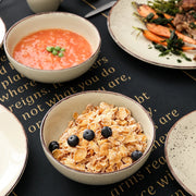 Serviesset - 32-delig - Steengoed Keramiek - Diner- & Dessertborden, 800ml Kommen & Mokken - Elegant & Milieuvriendelijk