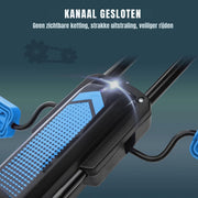 Go-karts voor jongens - Ligfiets - Verstelbaar zadel - 121cm x 58cm x 61cm - Blauw