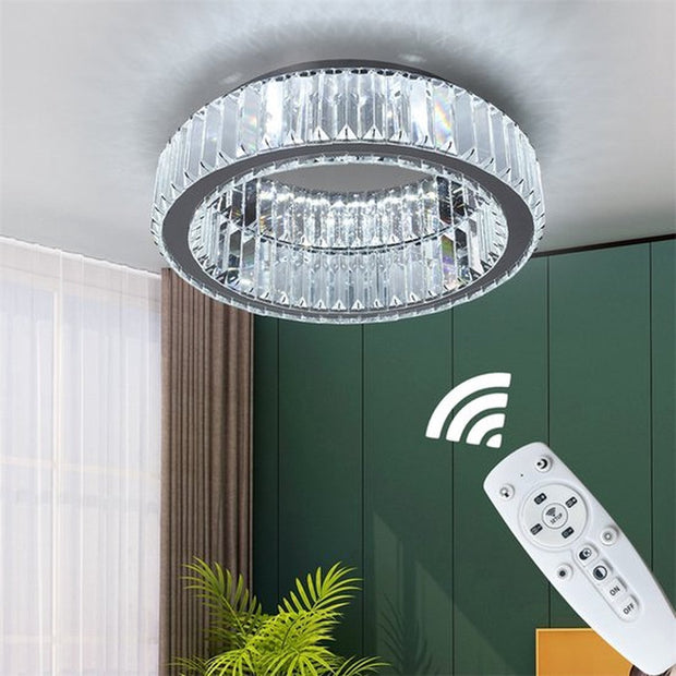 Kristallen Plafondlamp - Crystal LED Lamp - Woonkamerlamp - Moderne Lamp - LED Plafondlamp - Plafonniere