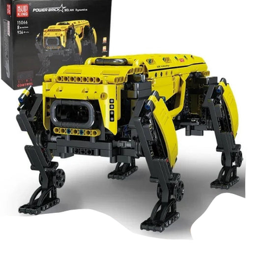 Technische Speelgoed - Bestuurbaar via App - Rc Gemotoriseerde Boston Dynamics - Grote Hond - Set - Montage - Alphadog - Bouwstenen - Bricks