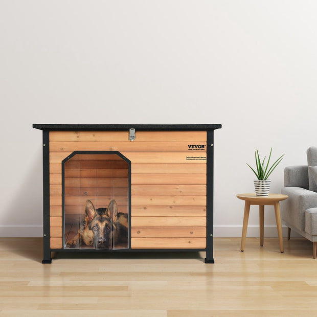 Hondenhok - Uitneembare bodem - Anti-roest - Hondenhok binnen - Weerstbestendig - Hondenhok buiten - 110x75x85 cm