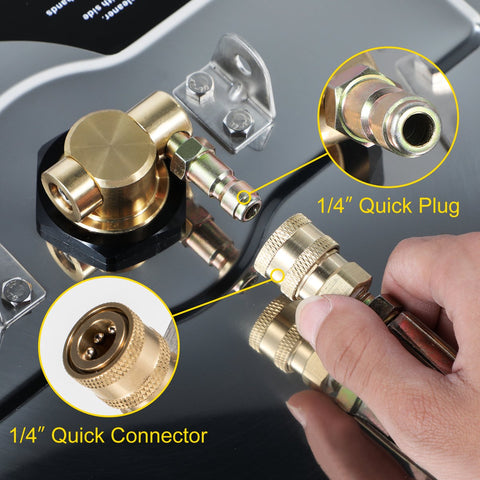 Hogedrukreiniger - Dia.45 cm - Roterende Oppervlaktereiniger - Max.4000PSI - Hogedrukreiniger Stoom - 304 RVS - Roterend Mondstuk en Borstelhaar - Zilver