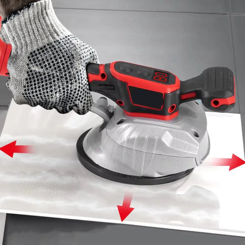 Tegeltiller - Tegelzuignap - Tegellifter - Tegelklem - Vacuum - Stenenklem - Tot 200kg - Elektrisch - Incl. 2x Batterij