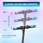 Elektrische Step Kinderen - Kinderstep Inklapbaar - 250W - Max 20km/u - 5.5" Wielen - Blauw