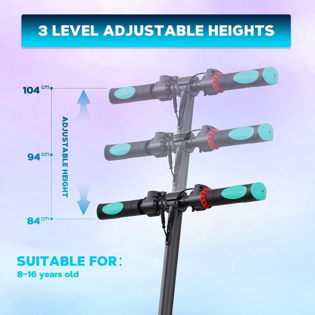 Elektrische Step Kinderen - Kinderstep Inklapbaar - 250W - Max 20km/u - 5.5" Wielen - Blauw