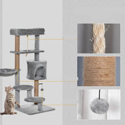 Krabpaal Kat - 120cm - Katten - Krabpaal Voor Katten - Krabpaal voor Grote Katten - Hangmat