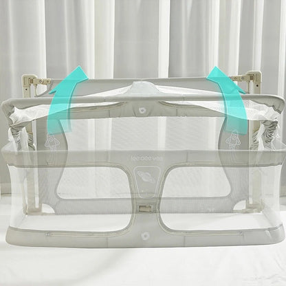 Co-Sleeper - Baby Bed - Cradle - 120x42x50cm - Beige