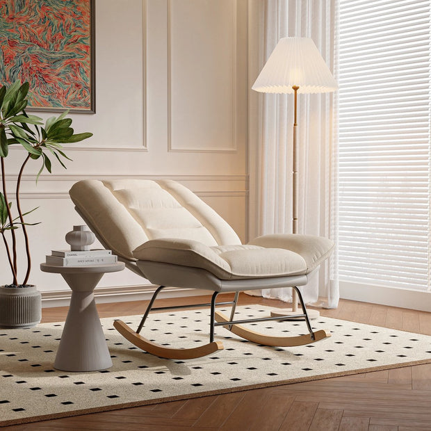 Schommelstoel - Woonkamer Relaxed Stoel - Schommelstoel voor Kinderkamer - Slaapkamer en Woonkamer