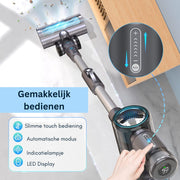 Cordless Stick Vacuum Cleaner - Bagless on Battery - 4 Different Attachments - Handheld Vacuum Cleaner - 380W - 27Kpa