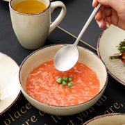 Serviesset - 32-delig - Steengoed Keramiek - Diner- & Dessertborden, 800ml Kommen & Mokken - Elegant & Milieuvriendelijk