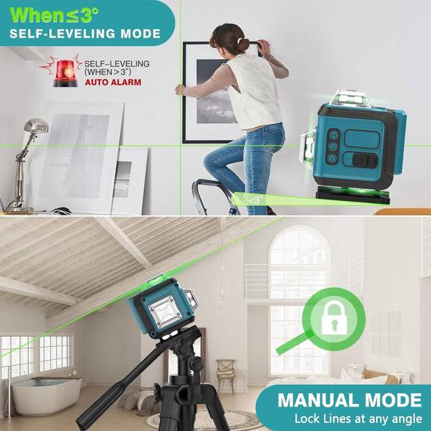 Bouwlaser - Laser Waterpas - Laser Zelfnivellerend - Rotatielaser - Bouwlazer - Bouwlaser Roterend - Laserwaterpas Zelfnivellerende - Laserwaterpassen